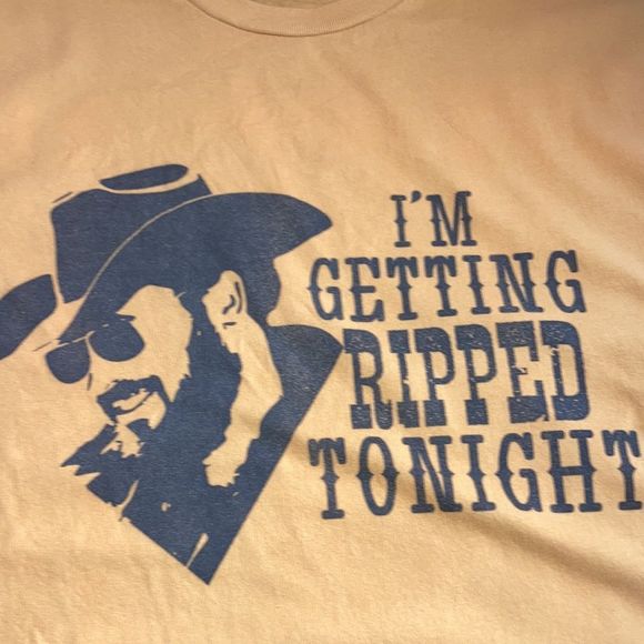 Womens Medium I’m getting RIPPED tonight (Yellowstone) T Shirt - Picture 4 of 7
